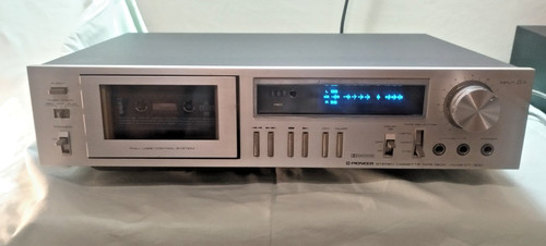 Stereo cassette deck pioneer - stereo,