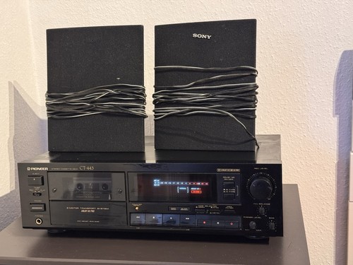 Pioneer 443 cassette - pioneer, deck