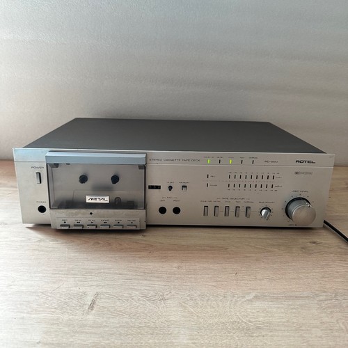 Rotel 550 cassette deck - rotel,