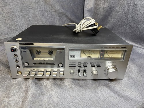 Aiwa stereo cassette deck - cassette,