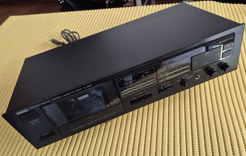 Yamaha stereo cassette - yamaha, deck