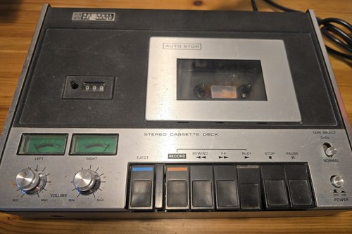 Vintage cassette deck - ,