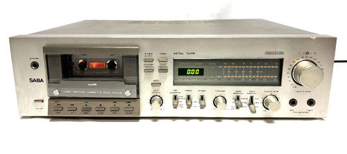 Saba cassette tape deck cd278 - cassette,