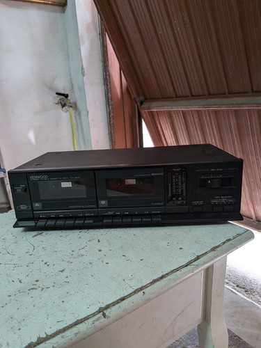 Kenwood stereo double cassette - kenwood,