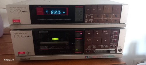 Vintage aiwa tx70 fx70 tuner - vintage,