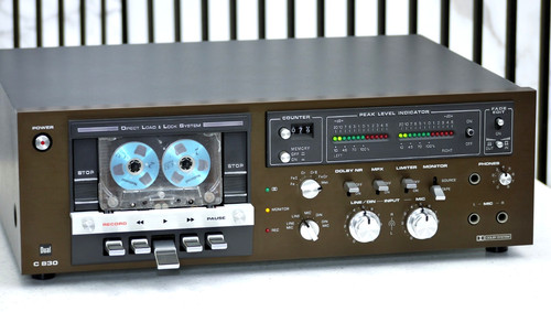 Dual c830 cassettiera - dual, vintage