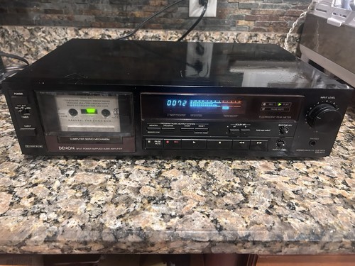Vintage denon stereo cassette - stereo,